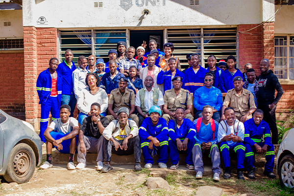 Students Turn Skills into Community Impact: Chilobwe Technical College Donates Chairs to Police Station